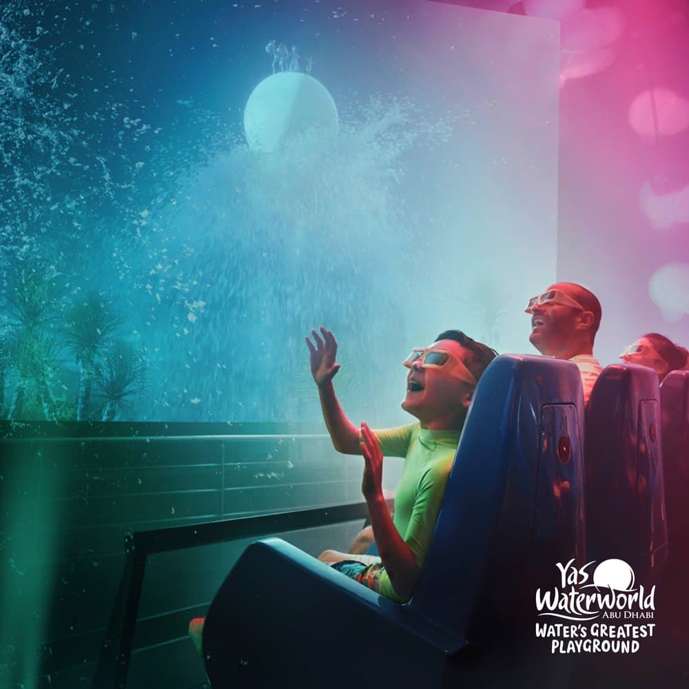 If you haven’t watched a 5D movie in your swimsuit you haven’t been to a waterpark #Cinesplash